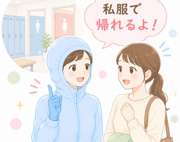 更衣室完備（男女別）