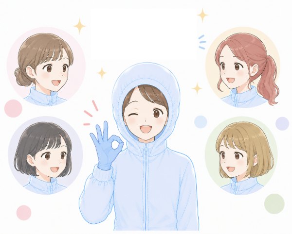 髪色自由
